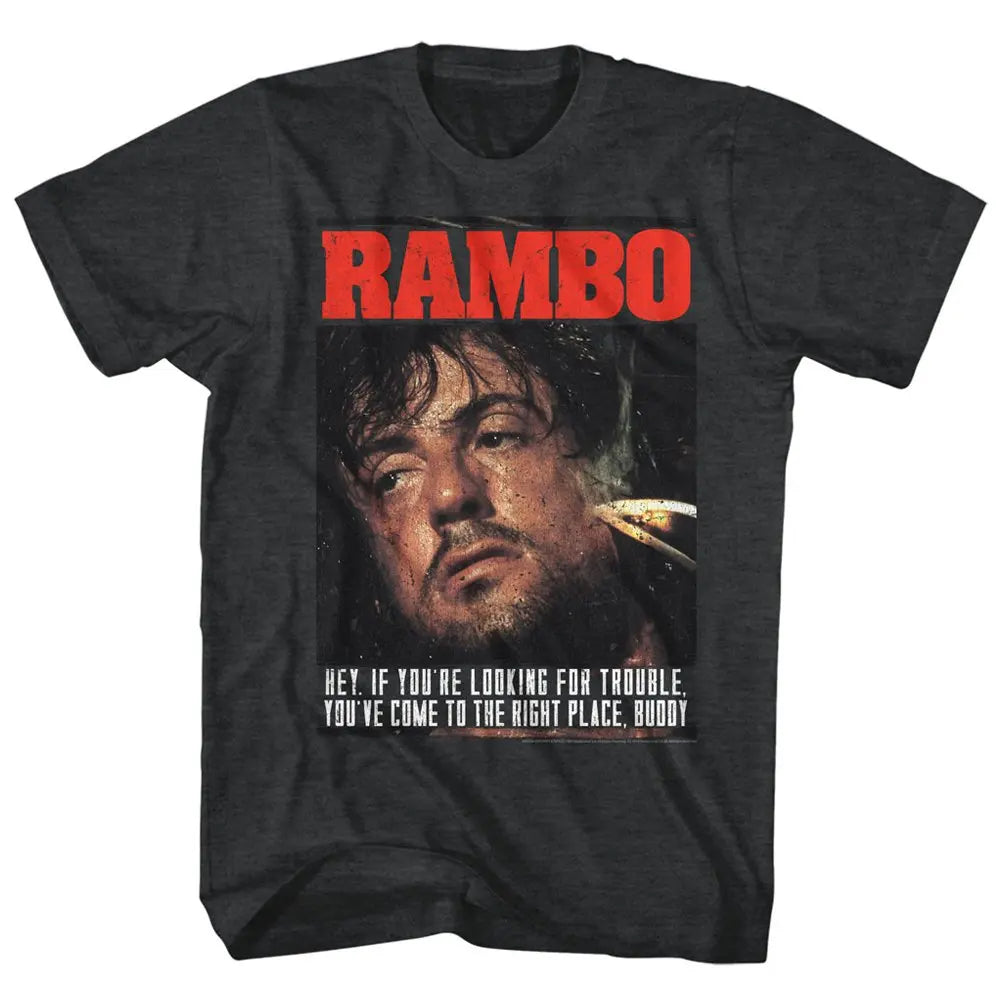 Rambo Print Men's T-shirt