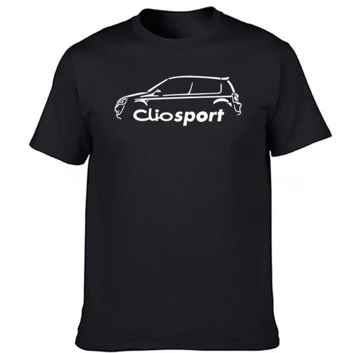 Men T Shirt  Short sleeve 2026 mens designer clothes new in tops & tees tee shirt homme CLIO SPORT 182 CUP CLASSIC CAR T-SHIRT