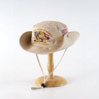US 250th Anniversary Patriotic Bucket Hat Embroidered American Flag Eagle Fisherman Sun Hat 1776-2026 Souvenir Gift