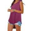 Women's Plain Vest Tops Ladies Summer Sleeveless T-shirt Tunic Cami Blouses Tee