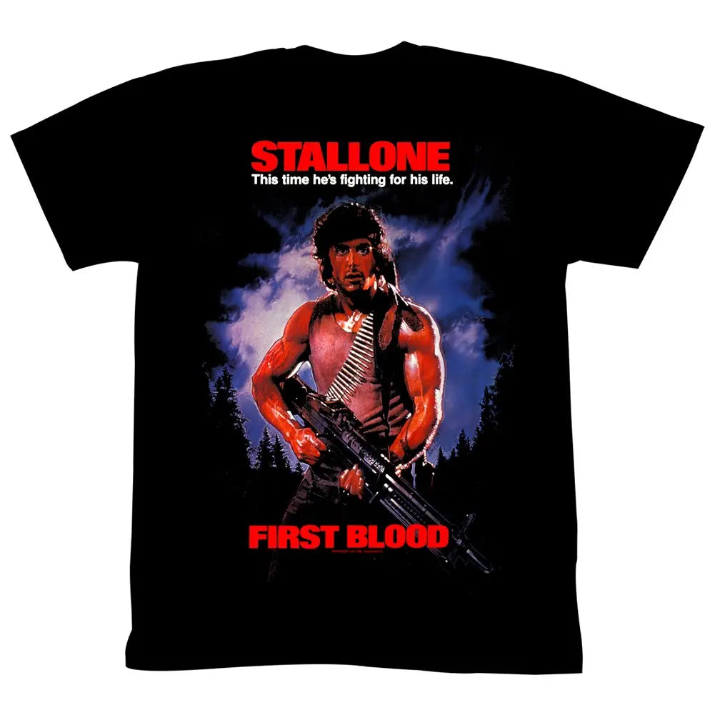 Rambo Print Men's T-shirt