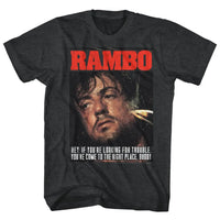 Rambo Print Men's T-shirt
