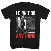 Rambo Print Men's T-shirt