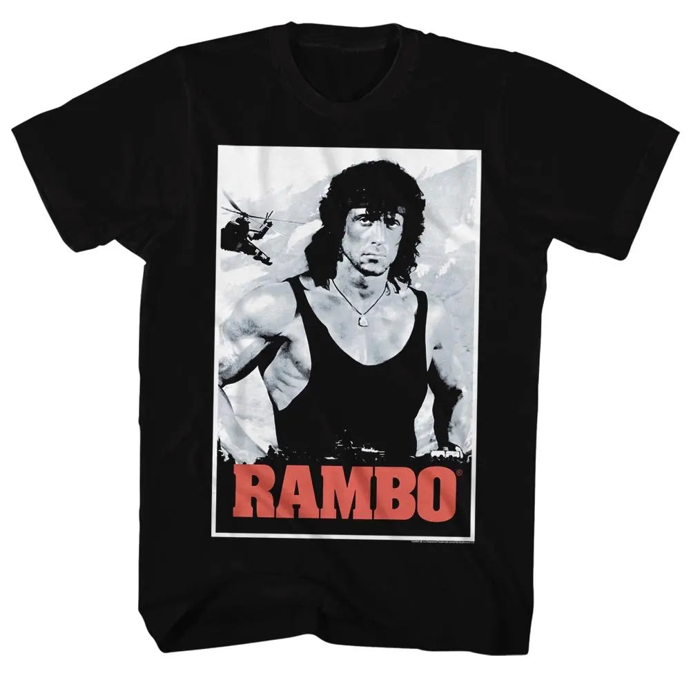 Rambo Print Men's T-shirt