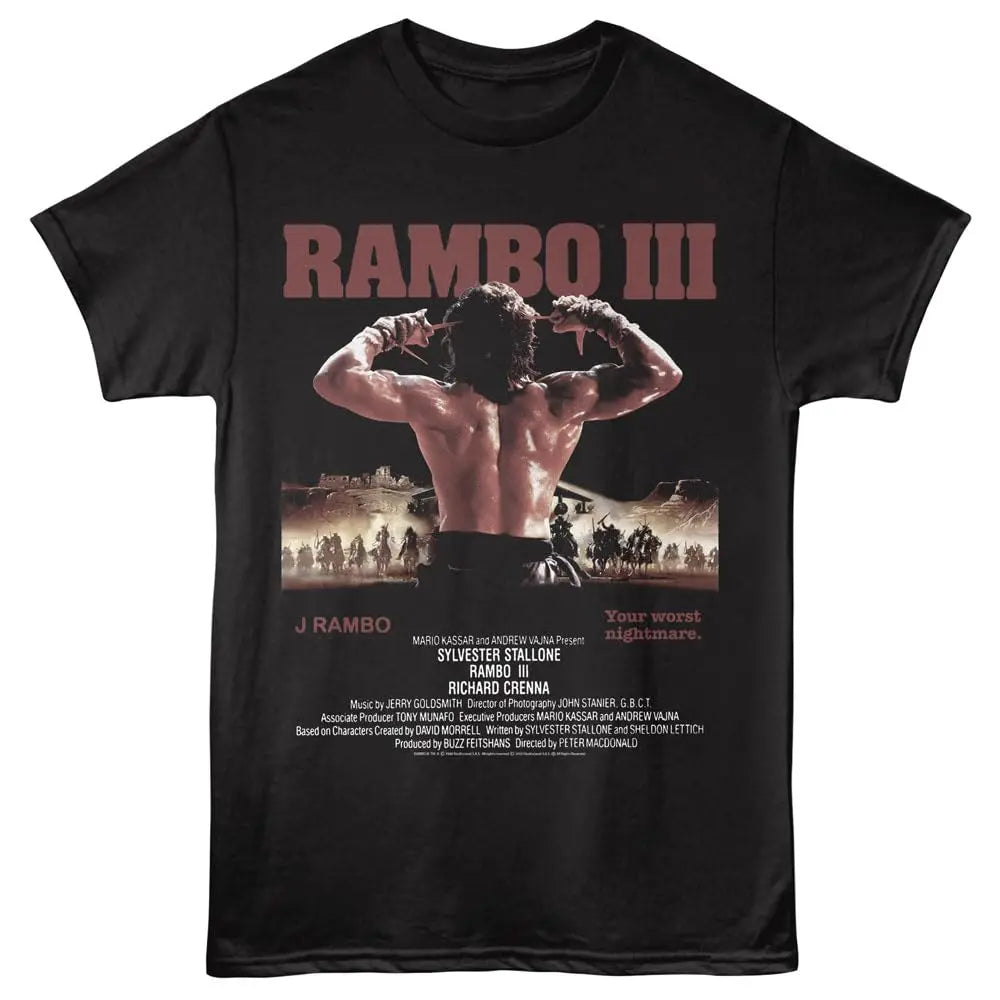 Rambo Print Men's T-shirt