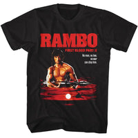 Rambo Print Men's T-shirt
