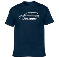 Men T Shirt  Short sleeve 2022 mens designer clothes new in tops & tees tee shirt homme CLIO SPORT 182 CUP CLASSIC CAR T-SHIRT