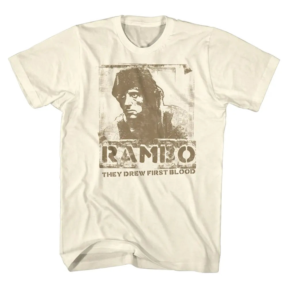 Rambo Print Men's T-shirt