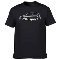 Men T Shirt  Short sleeve 2022 mens designer clothes new in tops & tees tee shirt homme CLIO SPORT 182 CUP CLASSIC CAR T-SHIRT